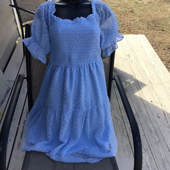 Tecrew Dresses & Skirts - Tecrew Light baby Blue dress Size Small